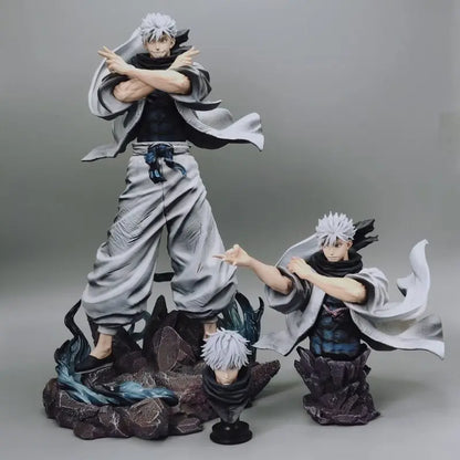 Zanyjoke Satoru Gojo Action Figure Jujutsu Kaisen Pvc Anime Character Collectible Statue Desktop Decoration For Anime Collectors