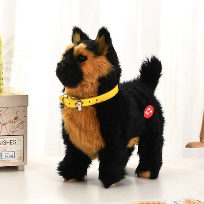 New Simulation Robot Dog Electronic Pet Sound Control Walking Nodding Music Touch Control Robot Animal Pet Children Toy Gifts