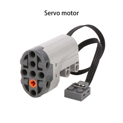 MOC High-Tech Parts M XL L Motor Servo Power Functions Motor Multi Tool PF 8293 8883 Model Building Blocks Compatible With LEGO