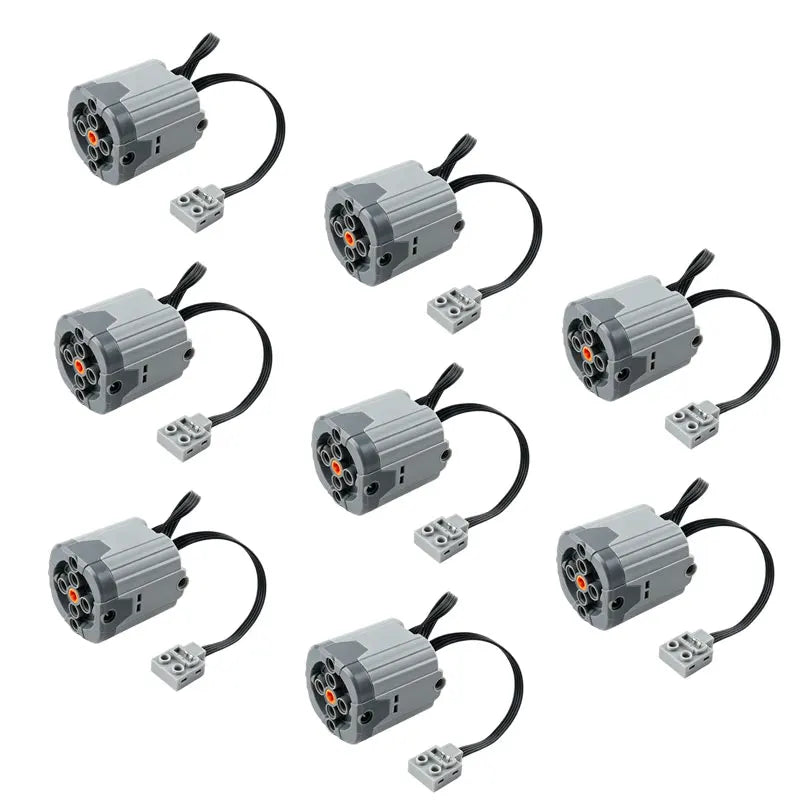 XL Motor Part 2nd Generation High Speed Power Functions Building Blocks Technical Bricks Compatible Accessory For Kids Boys