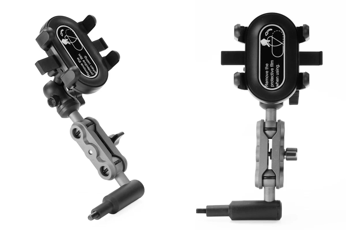For Tank 500 Car Phone Holder, Car A-Pillar Fixed Phone Holder 360° Rotatable Aluminum Alloy Arm Anti-Shake Phone Stand Base