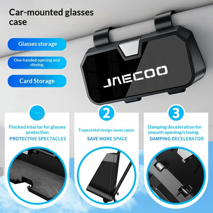 Suitable for JAECOO J5 J6 J7plus jaecoo J8 J7Phev car mounted sunglasses case sun visor sunglasses storage box