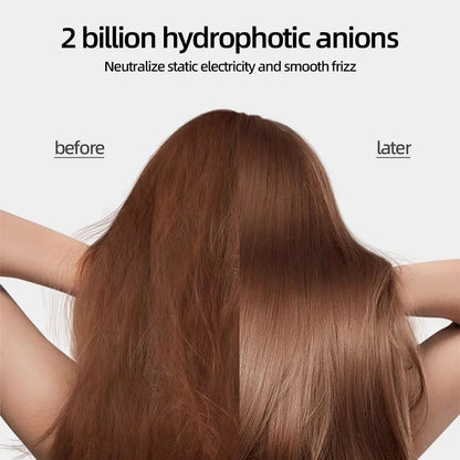 2026 Home Travel Professional Leafless Wall-mounted Hair Dryer Negative Ion with Air Collecting Scattering Nozzle Salon Tool
