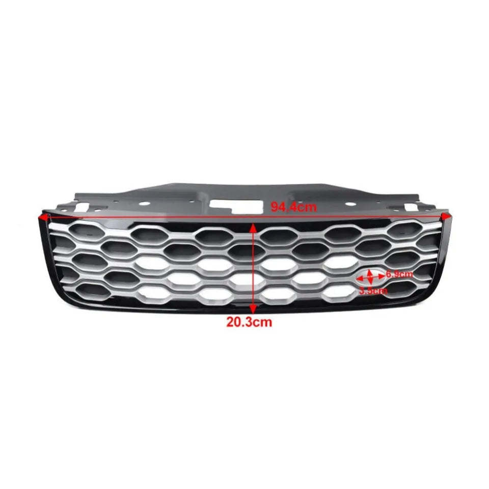 XVIP Front Bumper Grille Honeycomb Style Mesh Vent Replacement Parts Car Accessories For Land Rover Discovery 5 L462 2017-2023