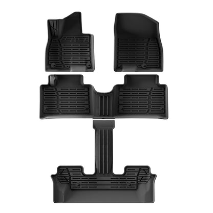 for Hyundai Palisade 2026 6/7 Seat Floor Mat Rear Trunk Pad 3rd 2rd Row Seat Backrest Liner Protective Car Interior Accessories