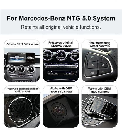 2400×900 12.3“ Ultra-thin Multimedia Touchscreen Wireless CarPlay Android Auto For Mercedes-Benz W205 X253 GLC C Class W447 BT