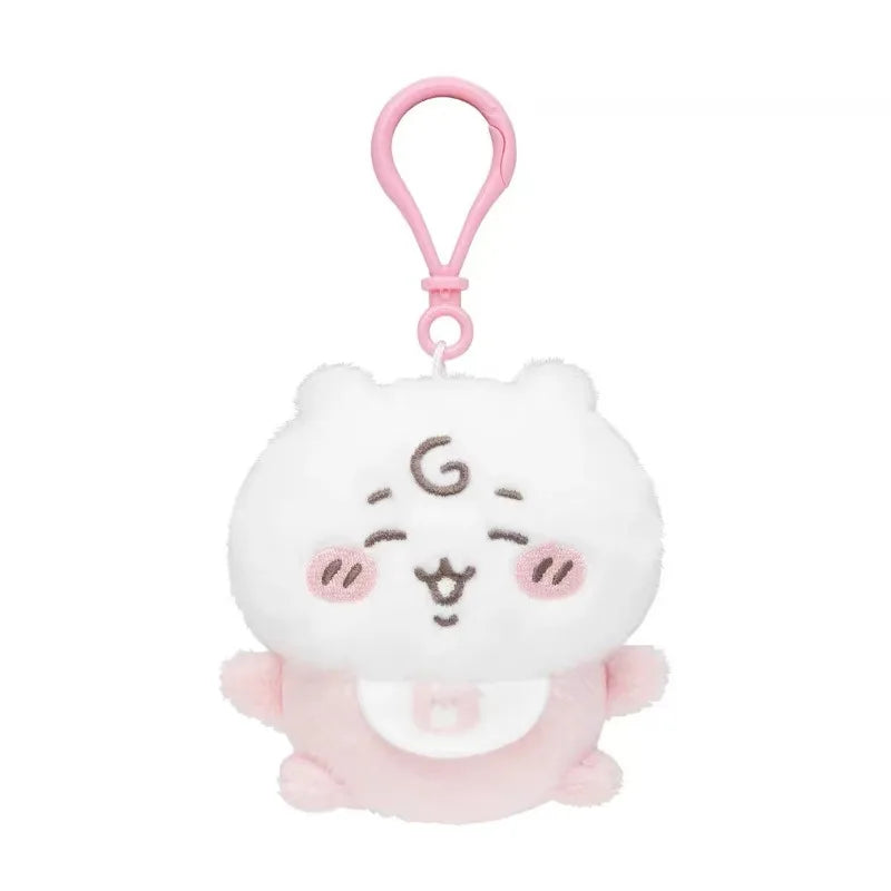 Jhiikawas Baby Series Plush Keychain Cute Usagi Hachiware Jiikawa 10cm Anime Pendant Kawaii Bag Charm for Fans