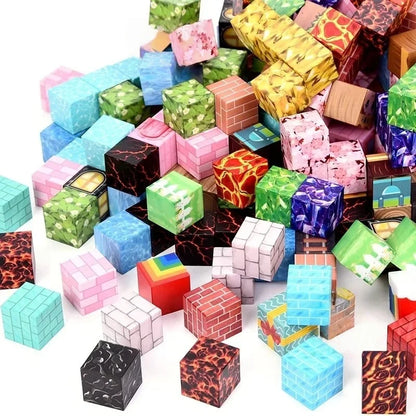 Mine Magnetic Building Block World Magnetic Building Block Set Art Enthusiasts Block Toy Construction Magnet Toy Birthday Gift