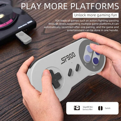 SF900 Mini Video Game Console 2.4G Dual Wireless Console Game Stick 5000 Classical Games TV Game Sticks Game Gifts