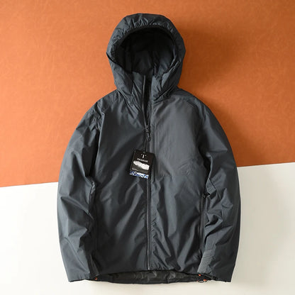 High-End Graphene Windproof Warm Cotton Jacket Men's Winter Lightweight Waterproof Thickened Outerwear Fashion Urban Style