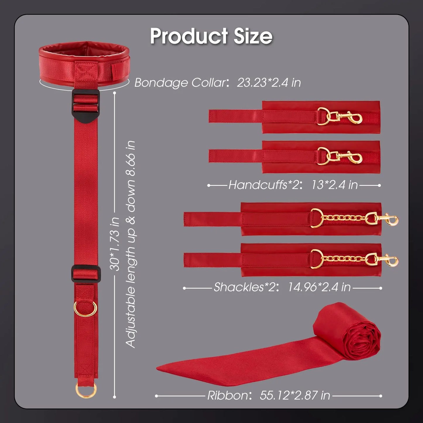 Woman Handcuff Blindfold Sex Toy Set BDSM Couple Restraint Bondage Gear Wrist Ankle Cuffs Adjustable Erotic Cuff Set 18+ Product