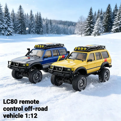 JXC 1/12 Full Scale Lc80 Rc Crawler Cruiser Remote Control Off Road Climbing Car With Light System For Hobby Users
