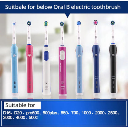 Oral B EB20 Precision Clean Toothbrush Heads Deep Cleans Removes Plaque And Stains Softly Brush Refill 2/4/8pcs