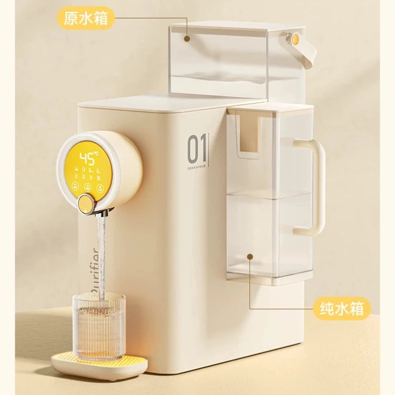 Direct Drinking Machine Instant Desktop Hot Water Dispenser Ro Reverse Osmosis Water Purification All-in-one Water Bottle Pump
