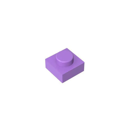 100g/588Pcs 3024 1x1 Brick Moc Short 1-Hole Color Spare Parts Compatible with Brick DIY Children's Toy Assembly Gift Box