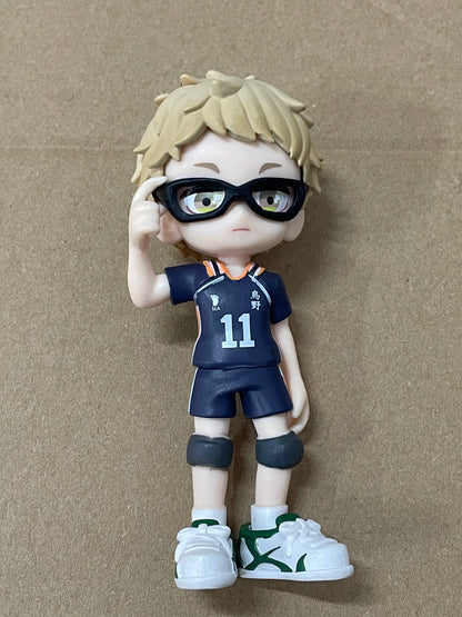 Bushiroad PalVerse Haikyuu Blind Box Mini Figure Pvc Collectible Hinata Tsukishima Kenma Desktop Decoration For Anime Collectors
