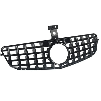 XVIP AMG Style Front Bumper Grille For Mercedes Benz C-Class W204 2008-2014 C180 C200 C350 S204 Glossy Black GTR Style Grille