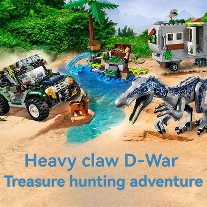 Compatible Sets Dinosaur Series 75935 Baryonyx Face-Off:The Treasure Hunt Building Blocks Model Fit MOC Sets Toys For Kids Gifts