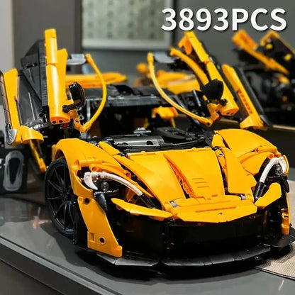 3893pcs P1 Mechanical Ultimate Supercar Car Sports Car Building Blocks Model Toys Birthday Christmas Gifts building blocks