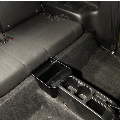 TESIN Car Rear Center Storage Box Organizer for Suzuki Jimny JB74 2/4 Door 2019 2020 2021 2022 2023 2024 Up Interior Accessories
