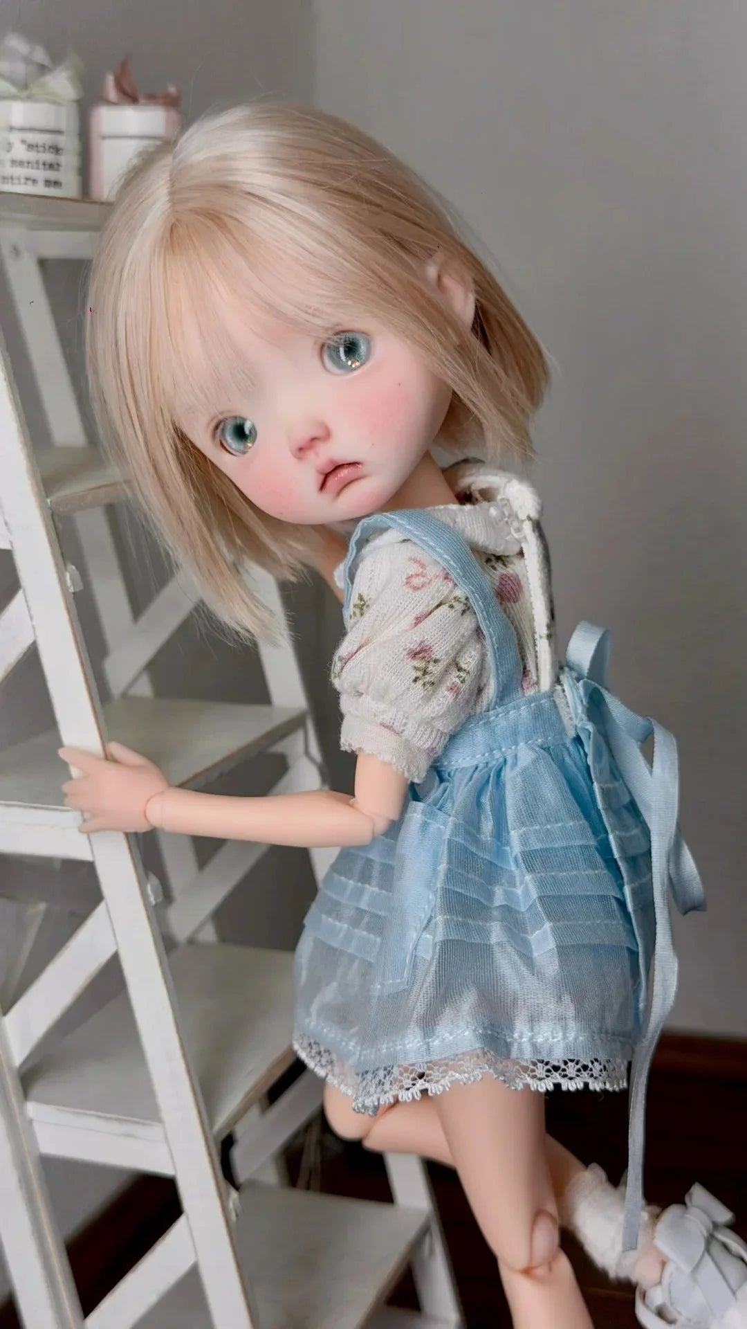 BJD doll 1/6 siyecao big head cute girl full set resin toy birthday gift dolls in offers articulated dolls  from Free shipping
