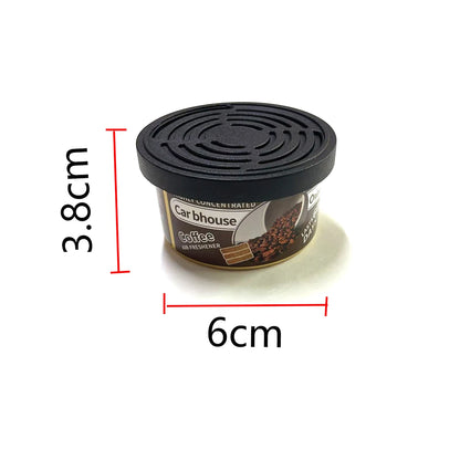 organic air freshener tank, bubble gum scent, 3 anti-spill blocks per can, perfect for car scent, new car scent