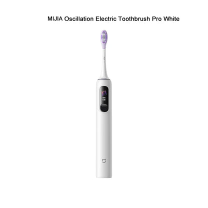 MIJIA Sonic Vibration Electric Toothbrush Pro,Smart 4 Modes, Long Battery Life, IPX8 Waterproof,LED Screen & Travel Lock