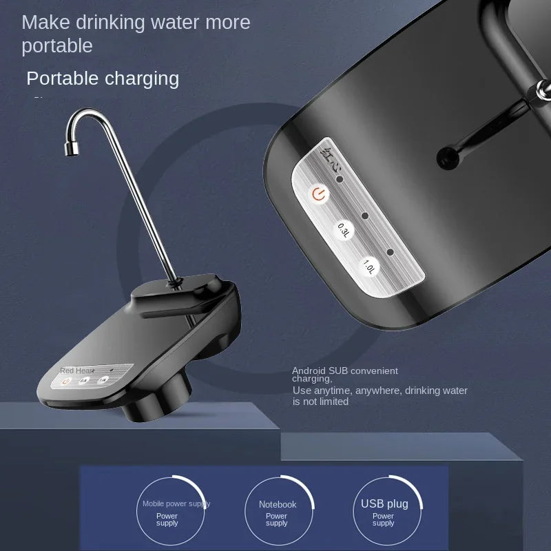 Water Bottle Pump  Dispenser USB Charging Automatic Drinking Water Pump Portable Electric Water Dispenser Household Appliances