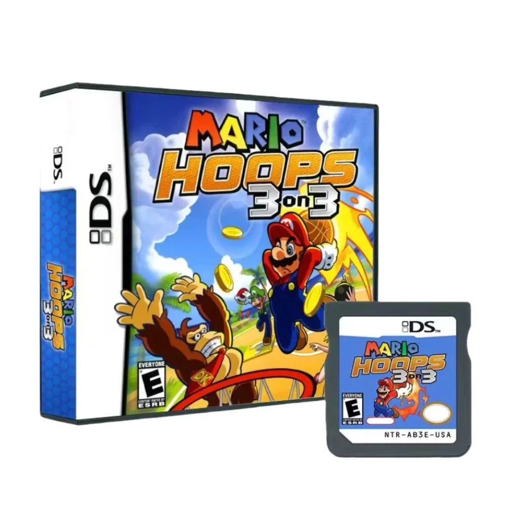 new model  Card Mario Party Luigi Adventure EX Mario VS Donkey Kong 2 USA Version Video Game Console Card for NDS 3DS Boy Gifts
