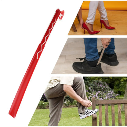 Professional ABS Plastic Shoe Horn Long Handle Shoehorn Useful Shoe Lifter Hook Up Shoe Spoon Home Pregnant Tools