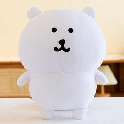 Creative Funny Expression Cute Face Bear Cartoon Soft Stuffed Animals Baby Sleeping Pillow Sofa Cushion for Girls Children Gifts