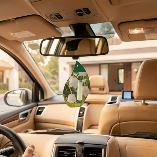 Aromatherapy Car Diffuser with Essential Oils for Relaxation and Stress Relief During Drives