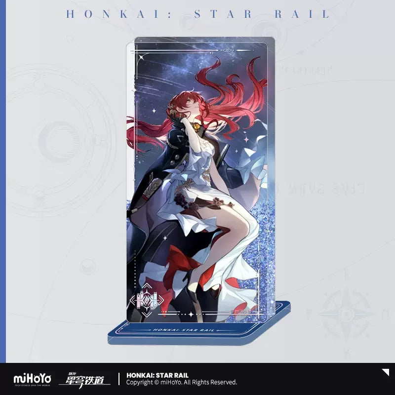 Sunsyea Honkai Star Rail Official Merch miHoYo Original Authentic Light Cone Series Acrylic Quicksand Ornament Himeko Seele