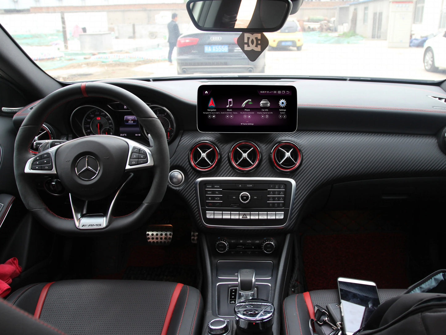 Android 14  GPS Navigation Carplay For Benz  A Class W176 2018/GLA X156 CLA C117/X117 2016-2019/ G Glass W463 2017-2018