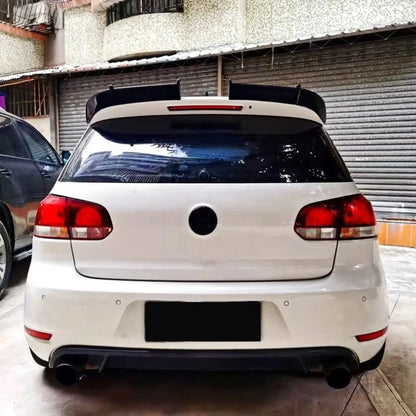 For Volkswagen VW Golf 6 MK6 GTI R line 2008-2012 Racing Rear Roof Wing Spoiler Trunk Lip Tail Trim Styling Tuning Accessories