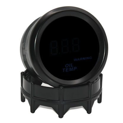52mm Car Digital Tachometer Boost PSI BAR Gauge Water Temp Oil Temp Oil Pressure Meter Voltmeter Vacuum Air Fuel Ratio Gauge