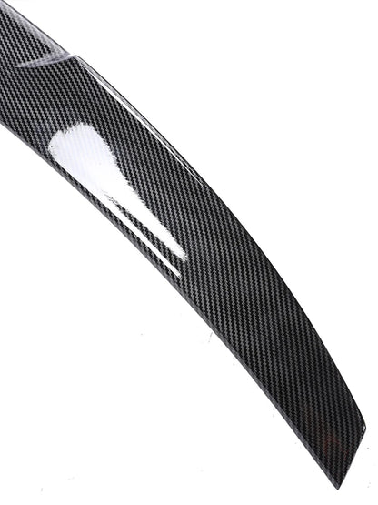 Carbon Fiber Rear Bumper Spoiler Lip For BMW 3 Series G20 2020-2023 MP M3 M4 PSM Style Slim Trunk Wing Kit Refting Gloss Black