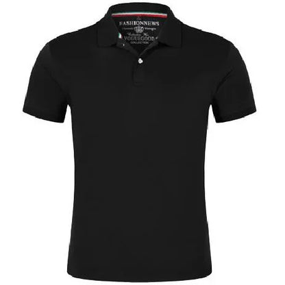Top Quality Summer Short Sleeve Solid Classic Polo Shirts Custom Printed Design Photo Logo For Business Staff Company Uniform
