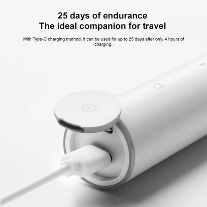 Mijia T300 Sonic Electric Toothbrush Long Battery Life IPX7 Waterproof Rechargeable Toothbrush Whitening Teeth