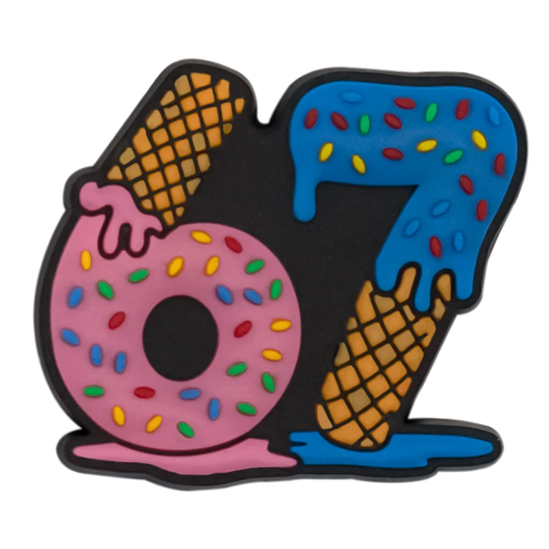 1/25PCS Food Theme Shoe Charms Set DIY Decorative Pins Cartoon Burger Pizza Donut Clogs Accessories Shoe Buckle Pendant Gifts