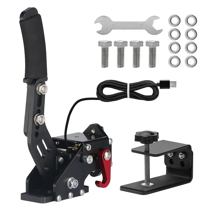 Sim Rui to Pc Handbrake Simracing Hand Brake Sim Racing Cockpit Usb Brakes Drift Game Steering Wheel Lever Simulator