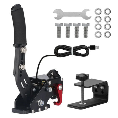 Sim Rui to Pc Handbrake Simracing Hand Brake Sim Racing Cockpit Usb Brakes Drift Game Steering Wheel Lever Simulator