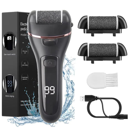 Rechargeable Electric Foot File Callus Remover Machine Pedicure Device Foot Care Tools Feet For Heels Remove Dead Skin