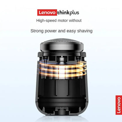 Lenovo Electric Shaver ES20 High-speed Motor Metal Body Alloy Blade for Quick Cleaning IPX7 Waterproof Whole Body Water Wash
