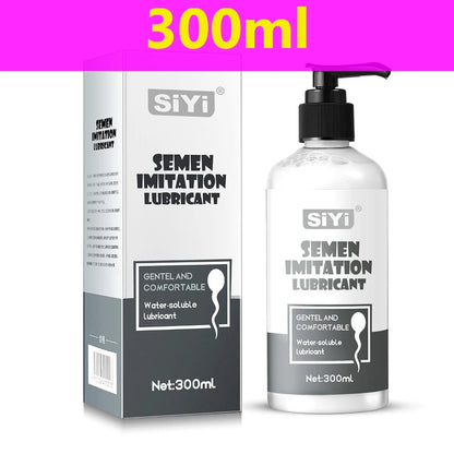 Imitation Semen Lubricant Love Gel Water Based Lube for Men Women Lubricants Gay Vaginal Anal Lubricantion Oil Adult Sex Toys