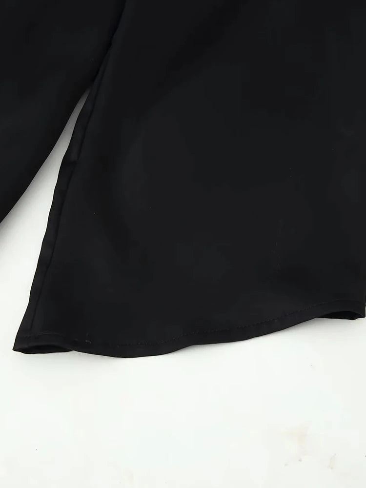 Women Casual Lace Patchwork Hem Lace-up Tops Women's Slim Waist-cinching Blouse New Ladies Spring Solid Elegant Blouses ﻿