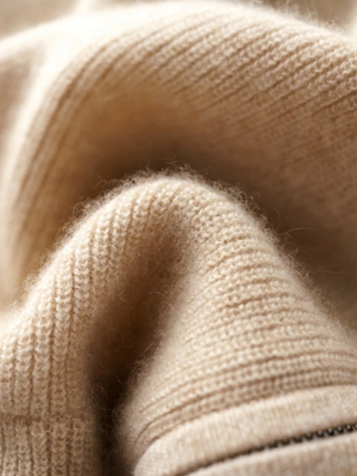 New 100% pure cashmere cardigan female loose zipper hoodie cashmere sweater coat hoodie