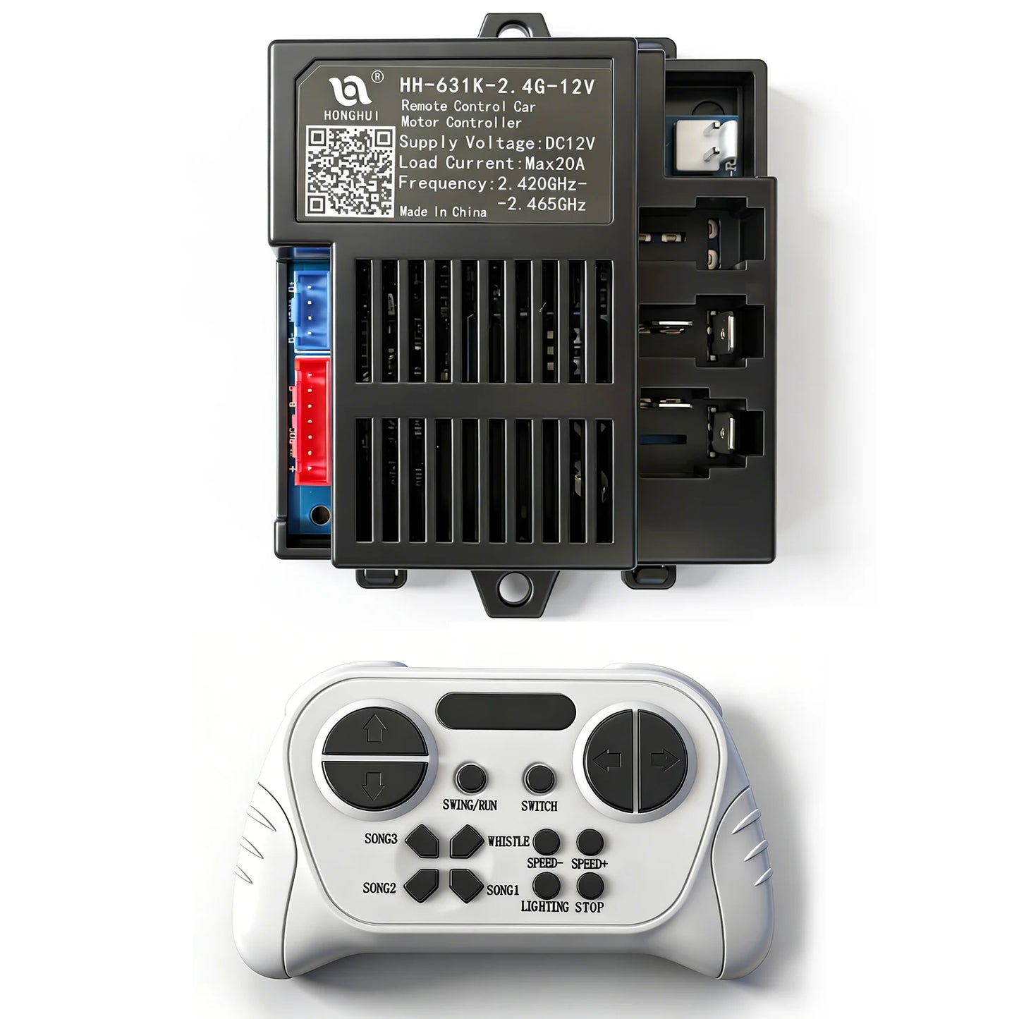 HH-621K-2.4G-12V Children's Electric Car Bluetooth Remote Control Receiver, Children Electric Vehicles Controller Transmitter