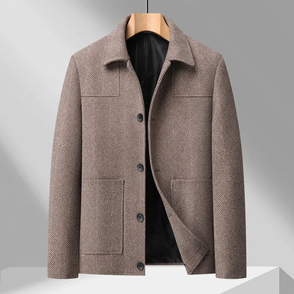 2026 Spring/Summer New Men's Jacket - Anti-wrinkle, Soft, Form-fitting Business Fashion Coat - Suitable for Daily Wearing