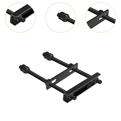 Versatile Spare Tire Carrier Metal Wheel Bracket Mount for Utility Trailer Boat Offroad Tire Replacement